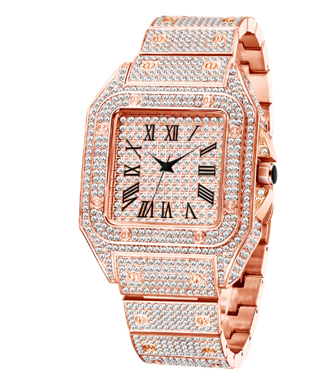 Ice Out Square Luxury Watch For Men