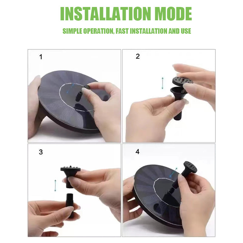 Suretops™ Solar Water Fountain