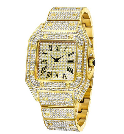 Ice Out Square Luxury Watch For Men