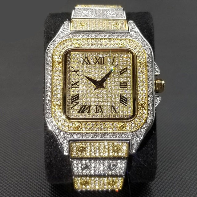Ice Out Square Luxury Watch For Men