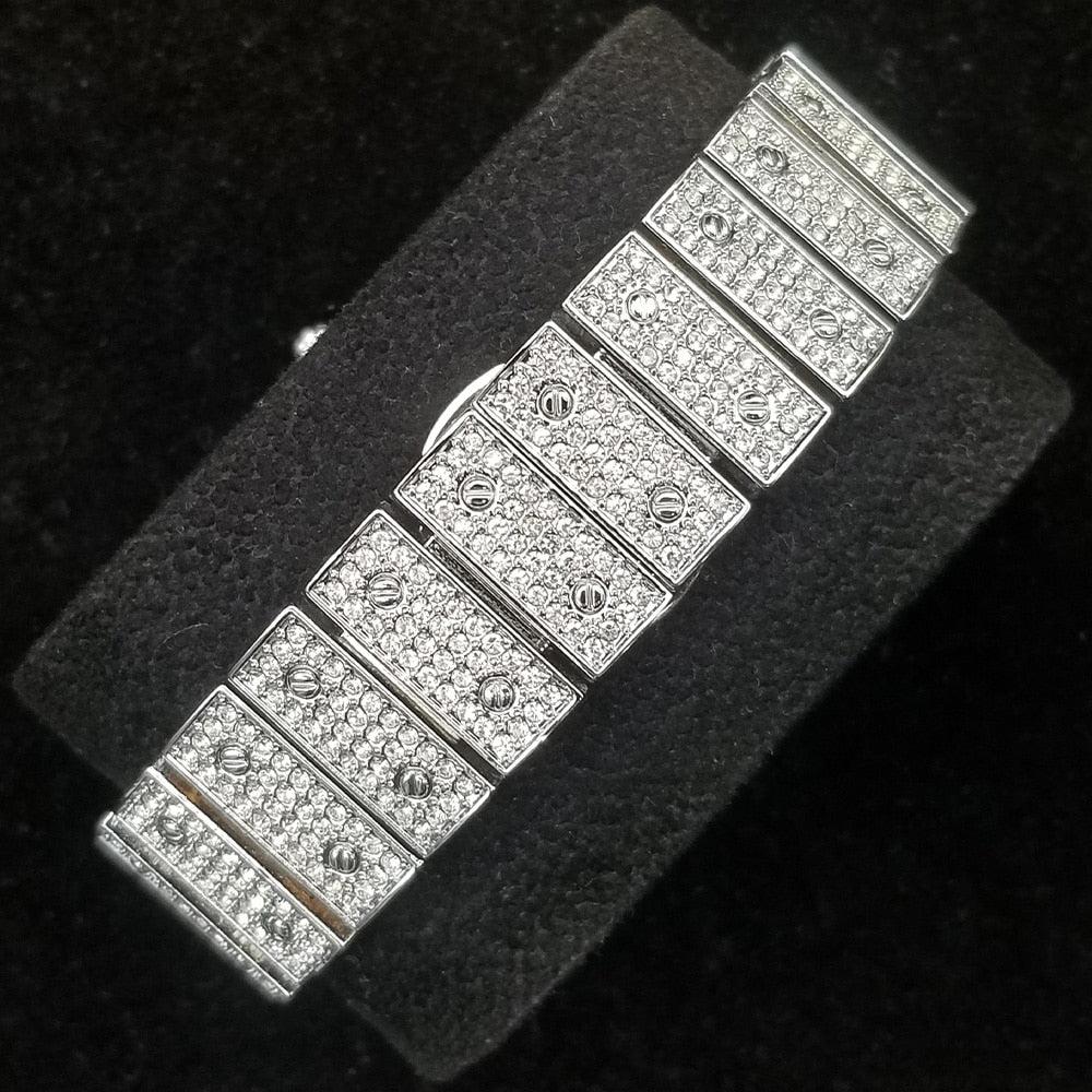 Ice Out Square Luxury Watch For Men